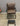 58620 Brown Leather (Confor tek Titan) Chair with Black Step Stool