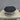 58335 Circular Steel Basin with Black Lid