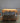 32003 Vintage Wooden Console Table with Metal Accents