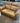 58231 Tan Leather Reclining Loveseat