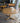 03221 Vintage Oak Pedestal Dining Table