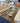 40512 Glass Top Coffee Table with Wrought Iron Legs