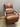 66339 Vintage Brown Leather Recliner Chair