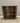 70646 Antique Brown Wooden Bookshelf