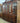 60581 Vintage Mahogany China Cabinet Hutch