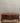 07866 Antique Wooden Sideboard with Brass Rail