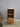 83781 Vintage Oak Bookshelf Cabinet