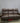 71259 Vintage Dark Brown Leather Sofa