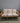 02359 Vintage Wooden Futon with Patterned Cushion