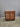 31806 Vintage Wooden Cabinet with Louvered Doors