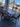 60604 Vintage Wooden Dining Table Set with Six Chairs