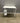 27584 Compact White Metal Desk with Shelves