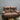 75101 Brown Leather Reclining Loveseat