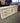 13414 Vintage White and Yellow Nine-Drawer Dresser