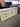 13414 Vintage White and Yellow Nine-Drawer Dresser