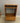46319 Vintage Wooden Entertainment Cabinet