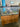 12477 Vintage Aquarium with Oak Wood Stand