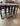 14171 Set of Four Gray Upholstered Bar Stools