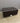 41358 Dark Brown Faux Leather Storage Ottoman