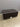 41358 Dark Brown Faux Leather Storage Ottoman