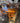 80333 Vintage Oak Dining Set with Chairs