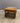 01265 Vintage Wooden Woven Top Stool