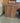 67282 Vintage Wood Grain Storage Cabinet
