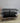 18287 Modern Black Glass TV Stand with Two Shelves