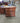 03370 Vintage Wooden Nightstand with Brass Handles
