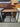 28717 Industrial-style Console Table with Wooden Top