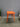 34965 Retro Orange Metal Table