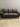 62883 Modern Dark Brown Leather Sofa