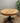 59521 Vintage Round Wooden Pedestal Dining Table