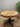 59521 Vintage Round Wooden Pedestal Dining Table