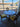 24343 Vintage Round Dining Table Set with Cane-Back Chairs