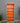 43504 Modern Orange and White Bookshelf