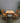60010 Vintage Wooden Dining Table Set with Two Chairs