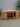 54295 Vintage Oak Wood Desk with Drawers