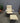60368 Cream Leather Reclining Chair with Ottoman