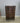 60652 Vintage Dark Wood Tallboy Dresser