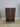 60652 Vintage Dark Wood Tallboy Dresser