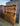80863 Vintage Wooden Hutch with Upper Shelving