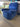 16631 Navy Blue Velvet Recliner Chair