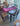 91162 Dark Wood Dining Table with Chairs