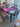 91162 Dark Wood Dining Table with Chairs