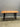 99084 Industrial Wooden (Crate & Barrel) side table with Metal Legs