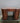 80505 Vintage Mahogany Vanity Desk with Brass Handles