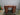 80505 Vintage Mahogany Vanity Desk with Brass Handles