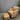 57581 Vintage Leather Armchair with Ottoman