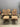 62791 Set of Vintage Swivel Office Chairs